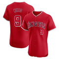 Blandc LA.Angels #9 Zach Neto Player Red Home Limited Elite Stitched Jerseys