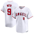 Blandc LA.Angels #9 Zach Neto Player White Limited Home Stitched Jerseys