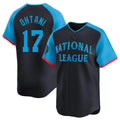 Blandc LA.Dodgers #17 Shohei Ohtani Player Black National League All-Star Limited Home Stitched Jerseys
