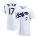 Blandc LA.Dodgers #17 Shohei Ohtani Player Gold White 2026 Collection Stadium Limited Elite Stitched Jerseys