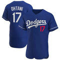 Blandc LA.Dodgers #17 Shohei Ohtani Player Royal Limited Elite Home Stitched Jerseys