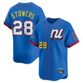 Blandc M.Marlins #28 Kyle Stowers Player Blue National League All-Star Game Limited Stitched Jerseys