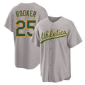 Blandc Athletics #25 Brent Rooker Gray Replica Away 2.0 Personalized Jerseys