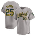 Blandc Athletics #25 Brent Rooker Player Kelly Grey Home Limited Personalized Jerseys