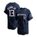 Blandc A.Braves #13 Ronald Acuna Jr. National League 2023 All-Star Game Limited Player Jersey - Royal Personalized Jerseys